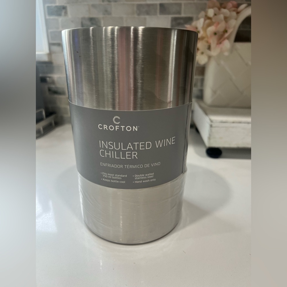Croton Stainless Steel Wine Chiller - Picture 2 of 5